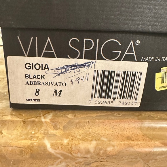 Italian Via Spiga Heeled Slides - Picture 5 of 5